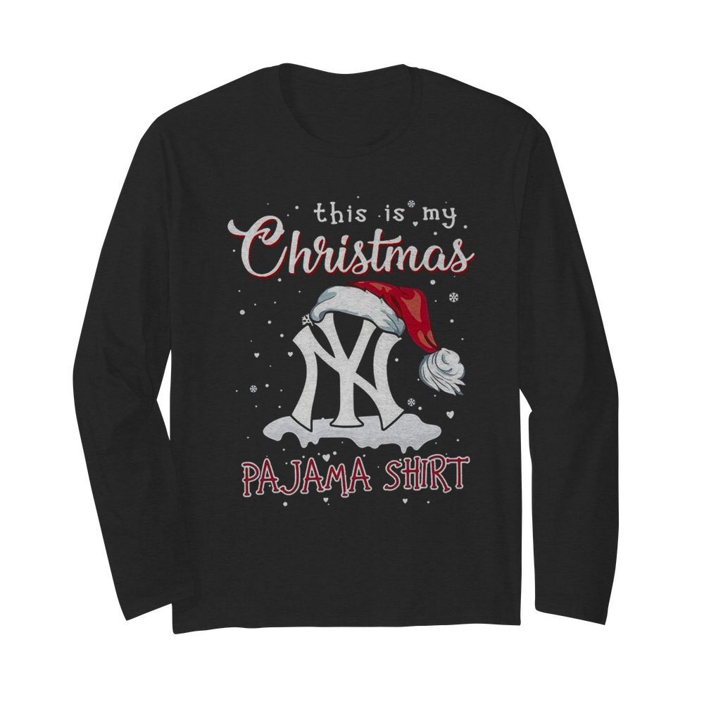 This is My Christmas Pajama t Long Sleeved T-shirt 