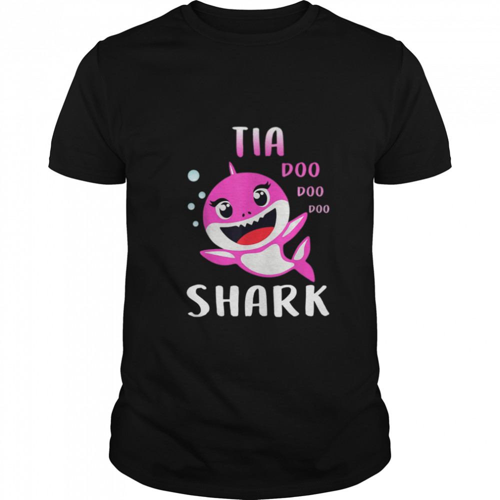 Tia Shark Doo Doo Christmas Mothers Day Gifts shirt