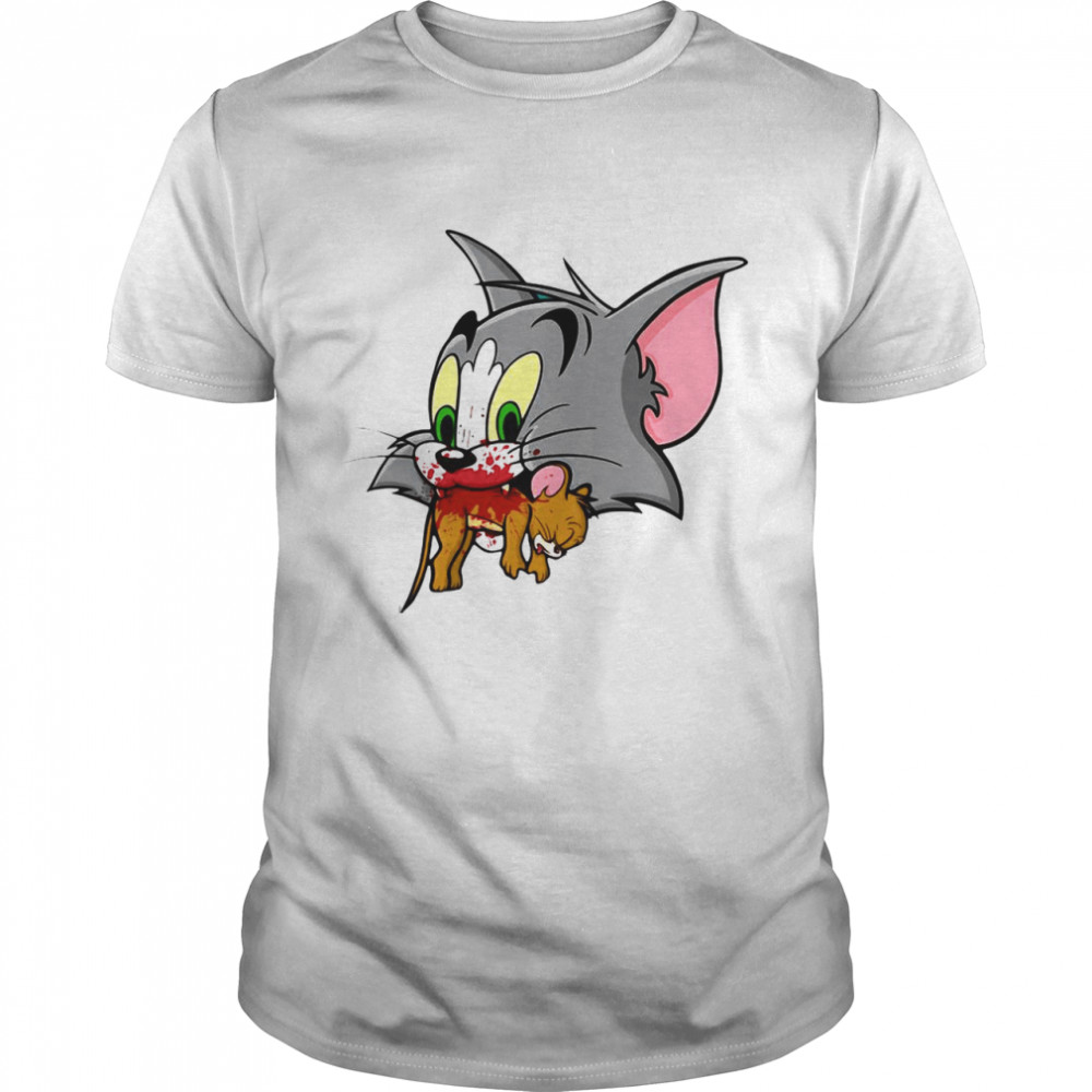 Tom Finally Catches Jerry shirt