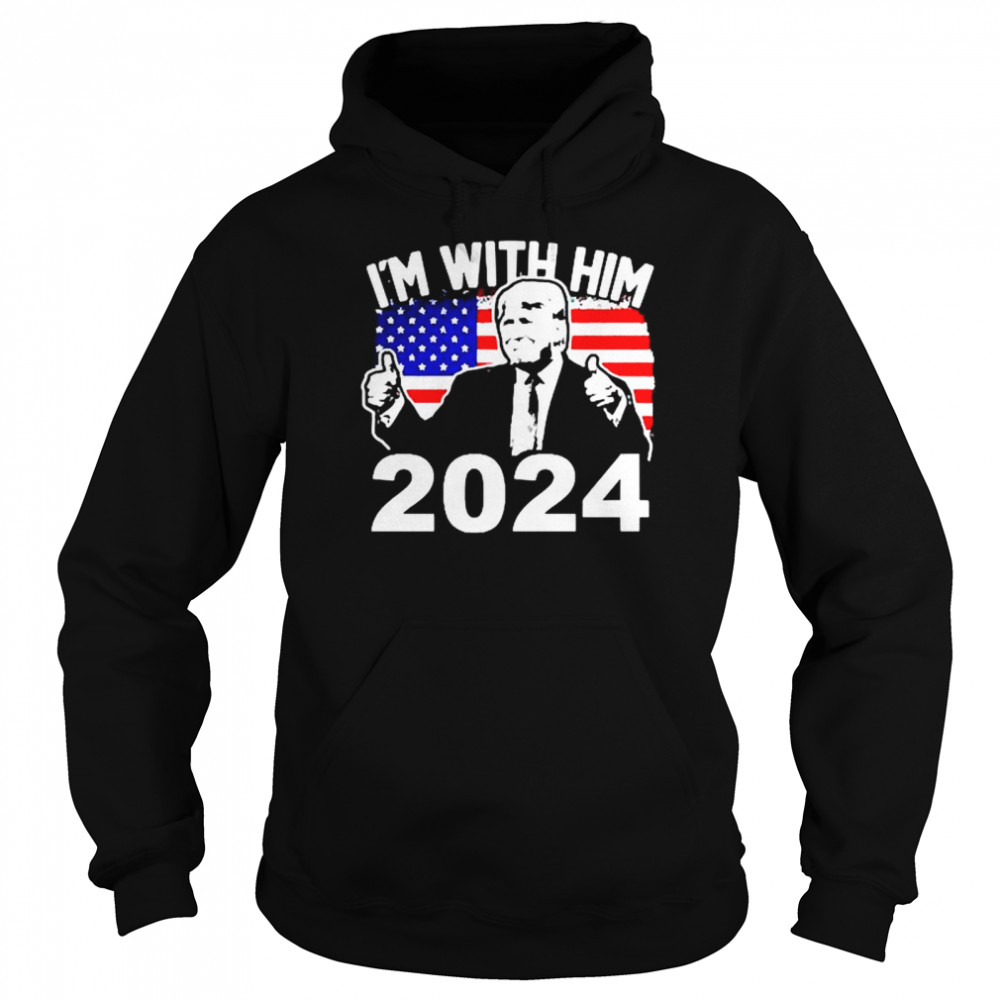 Trump Im with Him 2024  Unisex Hoodie