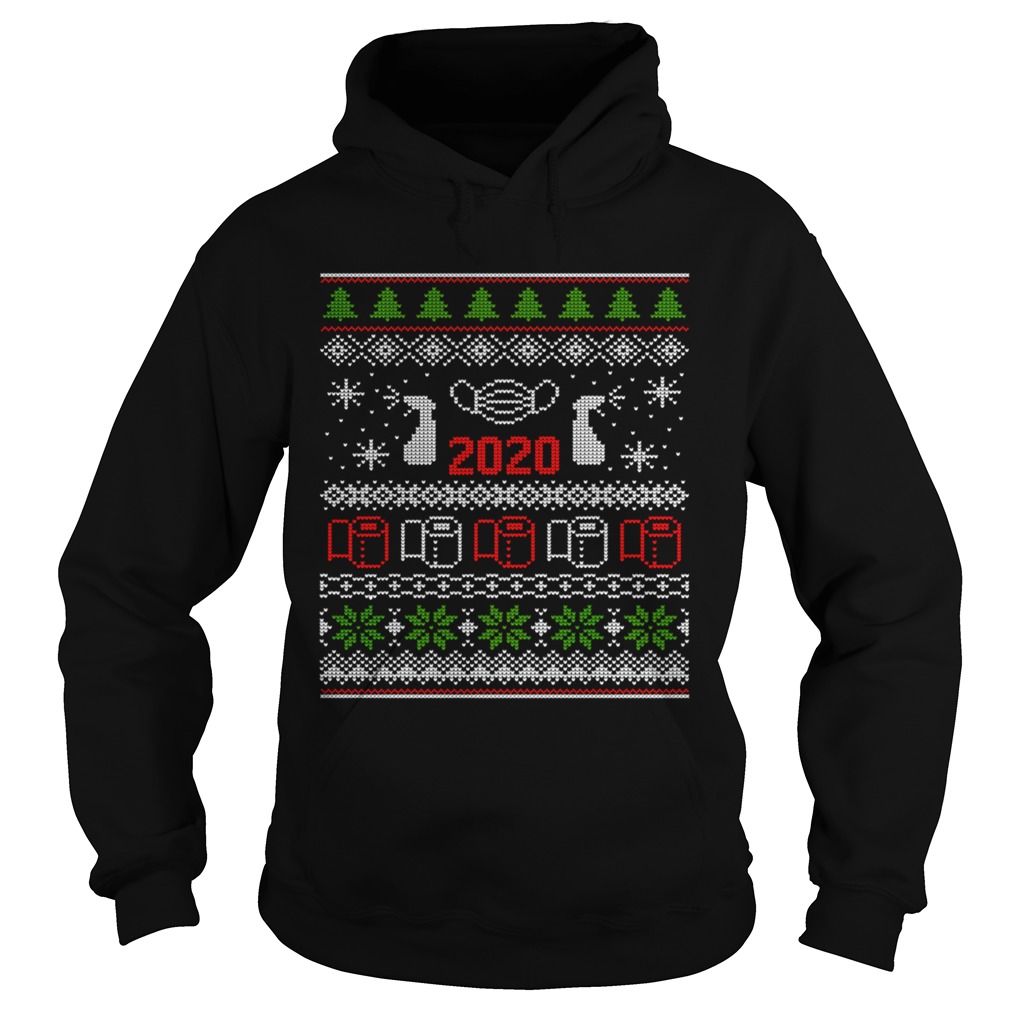 Ugly Christmas Sweater 2020 Toilet Paper Pandemic Funny Xmas Gifts  Hoodie