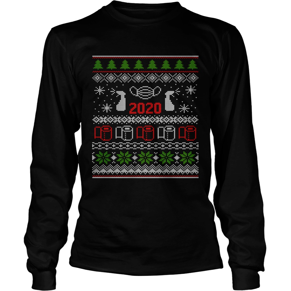 Ugly Christmas Sweater 2020 Toilet Paper Pandemic Funny Xmas Gifts  Long Sleeve