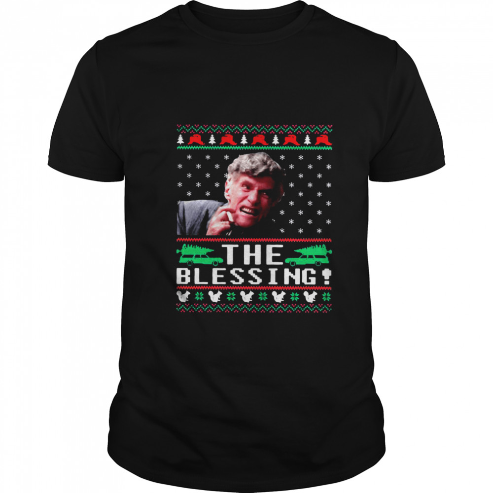 Uncle Lewis the blessing ugly Christmas shirt