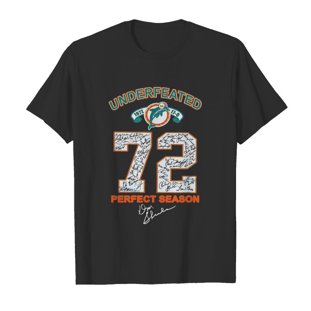 Undefeated 72 Perfect Season shirt