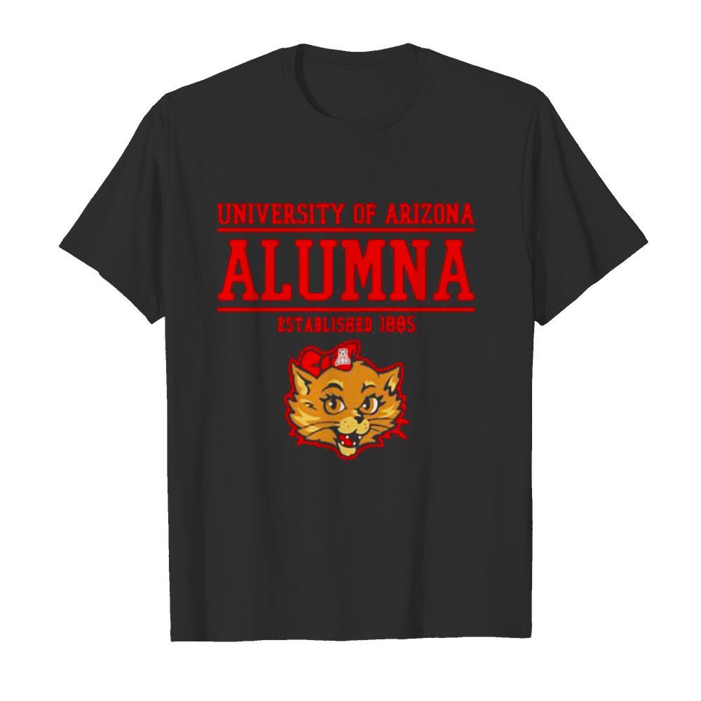 University Of Arizona Alumni Established 1885 Wildcat Red Bow shirt