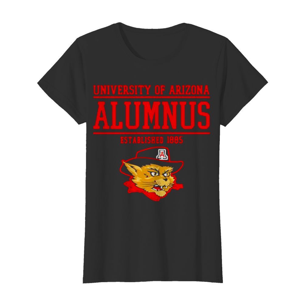 University Of Arizona Alumnus Established 1885  Classic Women's T-shirt