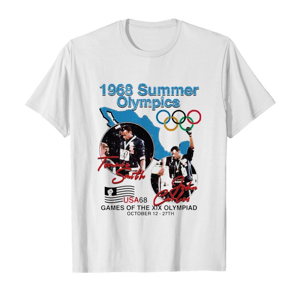 Vintage 1968 summer olympics shirt