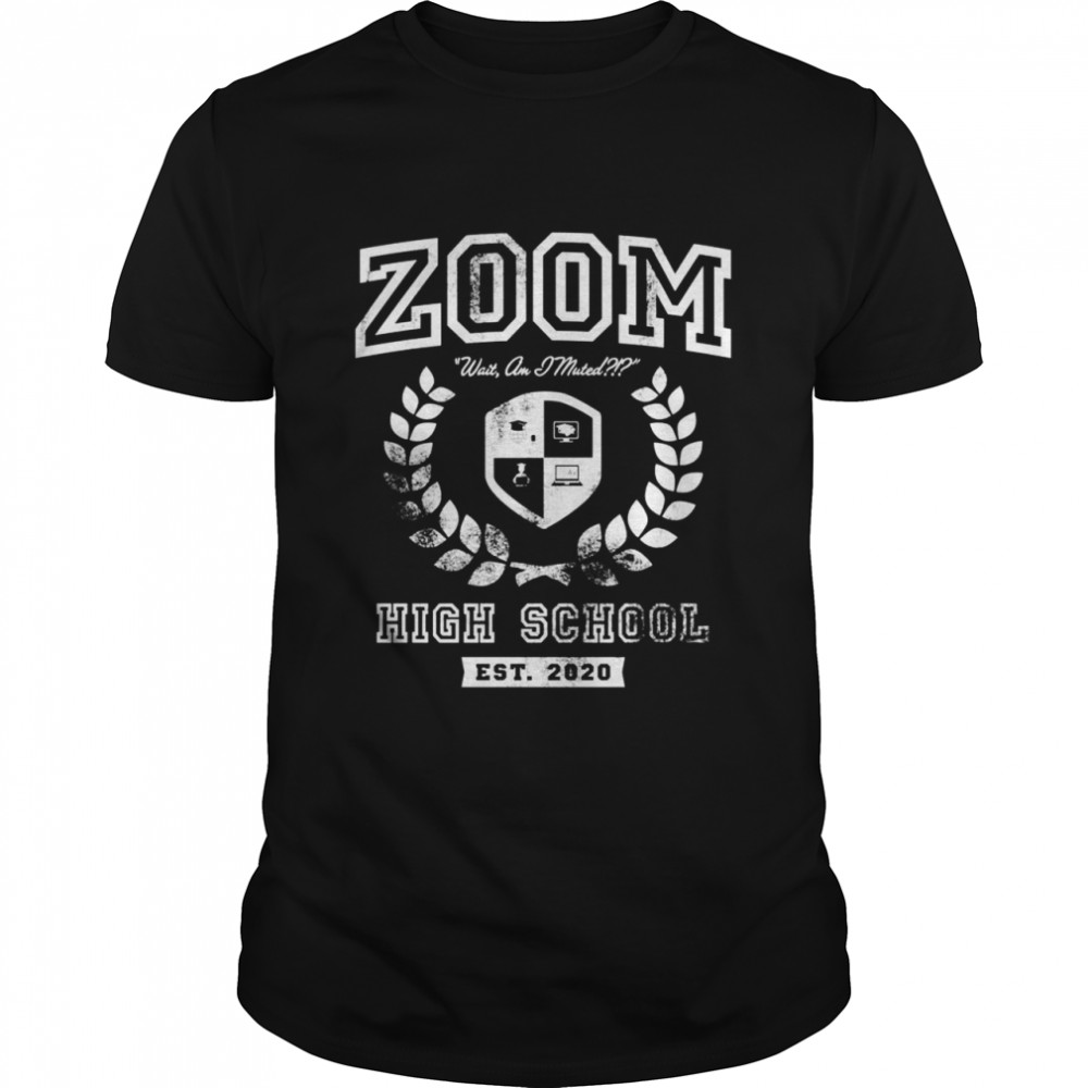 Vintage Zoom High School Distance Learning 2020 shirt