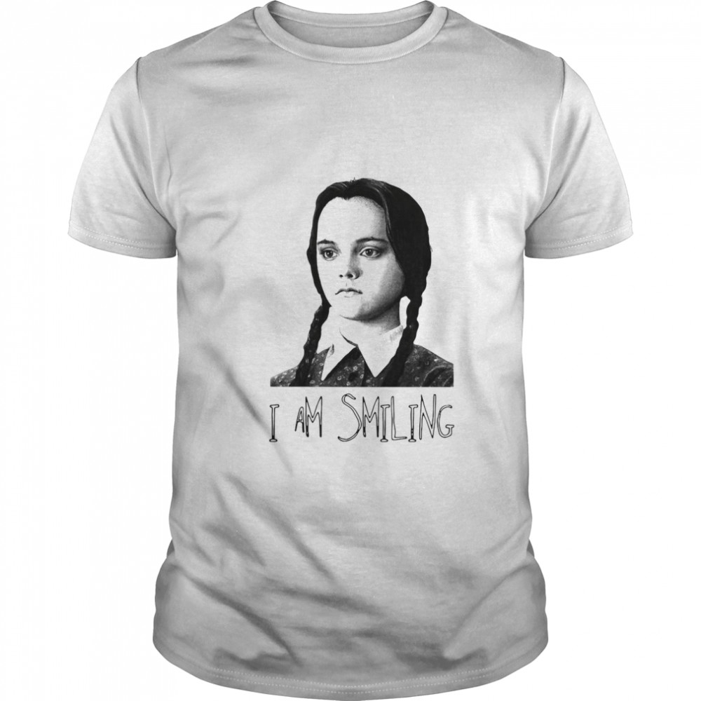 Wednesday Addams Fictional Character I Am Smiling shirt