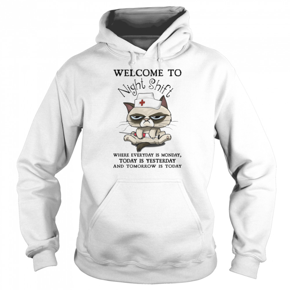 Welcome To Night Shift  Unisex Hoodie