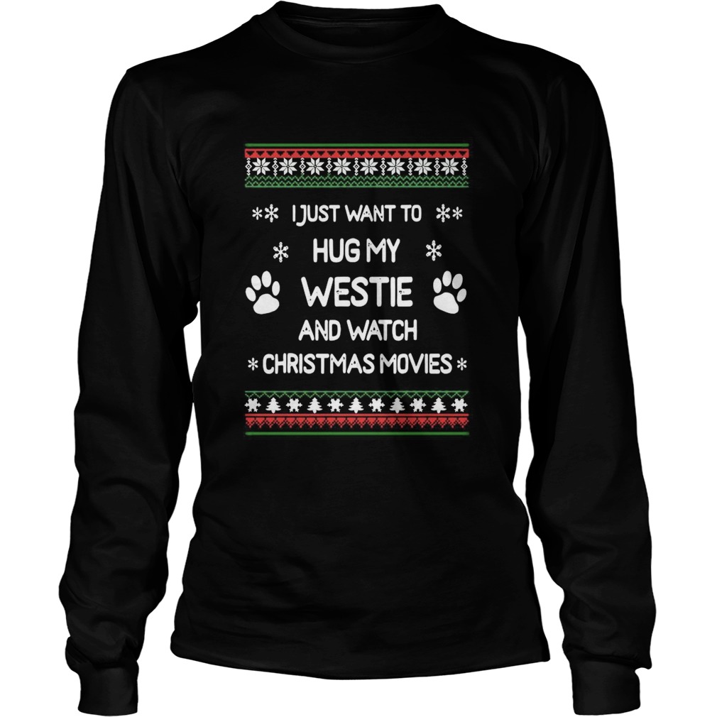 Westie Christmas Xmas Pajama  Long Sleeve