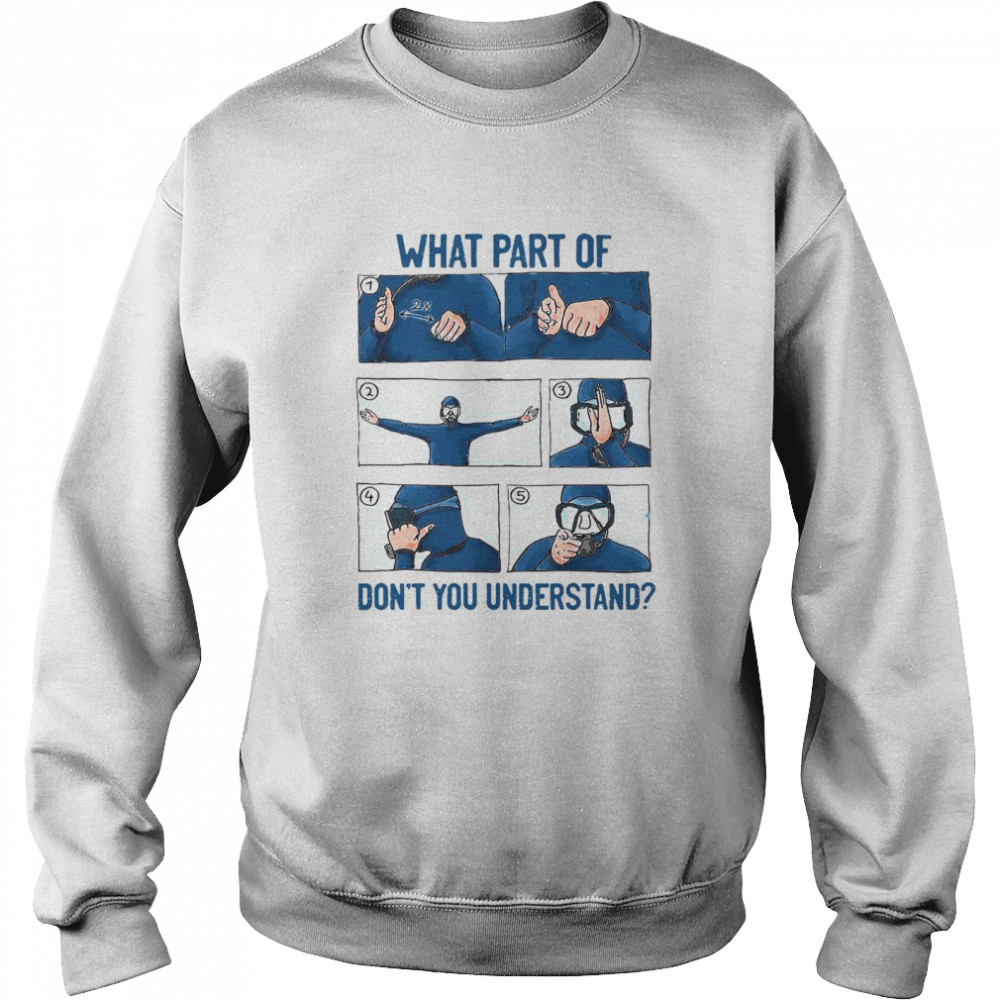 What Part Of Don’t You Understand  Unisex Sweatshirt