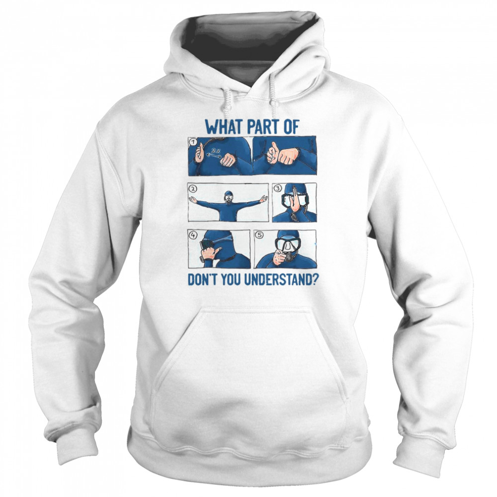 What Part Of Don’t You Understand  Unisex Hoodie