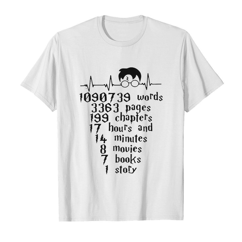 Words Pages Chapters Hours And Minutes Movies Books Story shirt