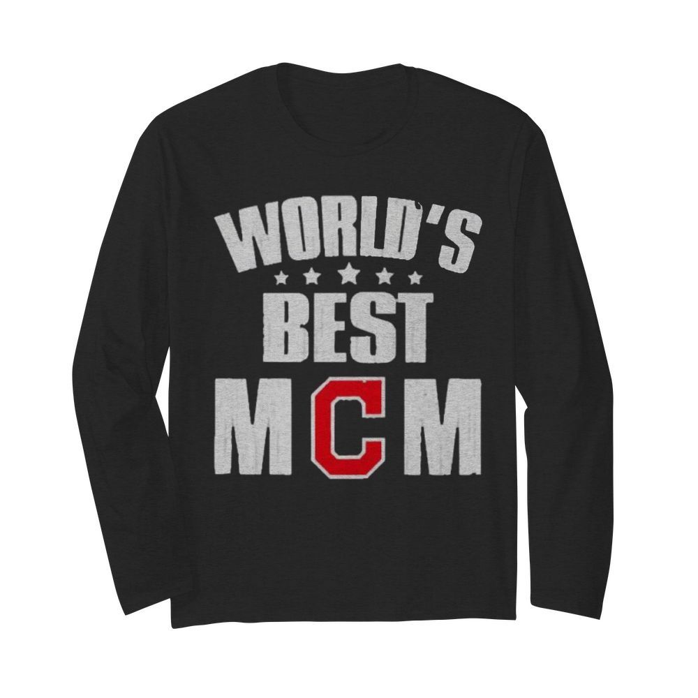 Worlds Best Cleveland Indians Mom  Long Sleeved T-shirt 