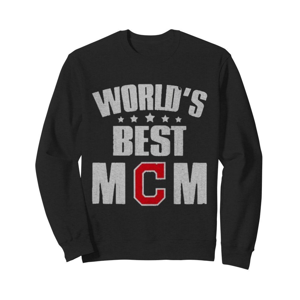 Worlds Best Cleveland Indians Mom  Unisex Sweatshirt