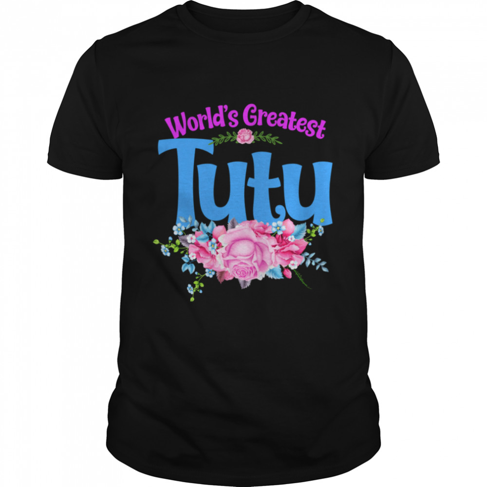 World’s Greatest Tutu American Grandma  Classic Men's T-shirt