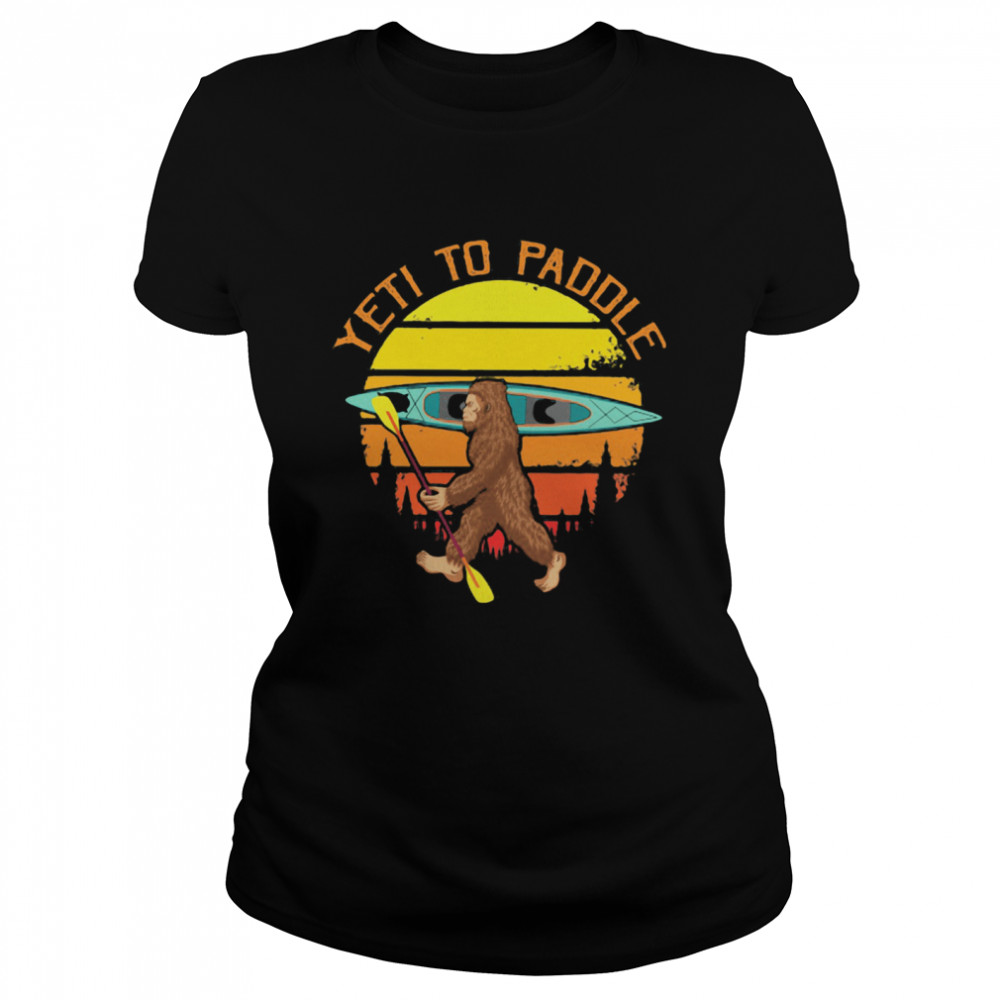 Yeti To Padole Apeman Forest Vintage  Classic Women's T-shirt