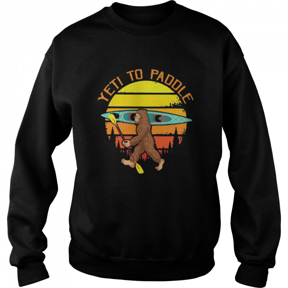 Yeti To Padole Apeman Forest Vintage  Unisex Sweatshirt