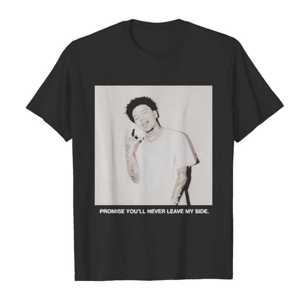 Yours truly clothing merch never leave shirt