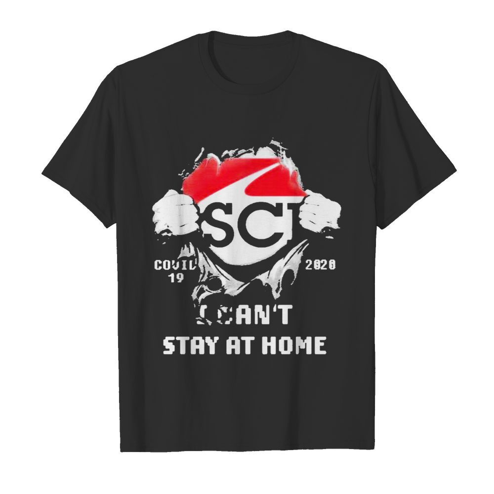 blood inside me sci electric covid 19 2020 i cant stay at home shirt