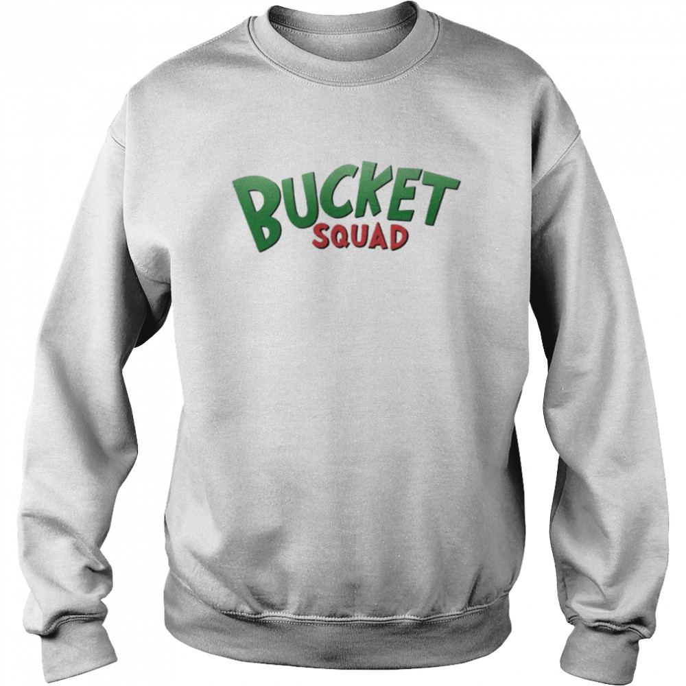 bucketsquad merch holiday  Unisex Sweatshirt