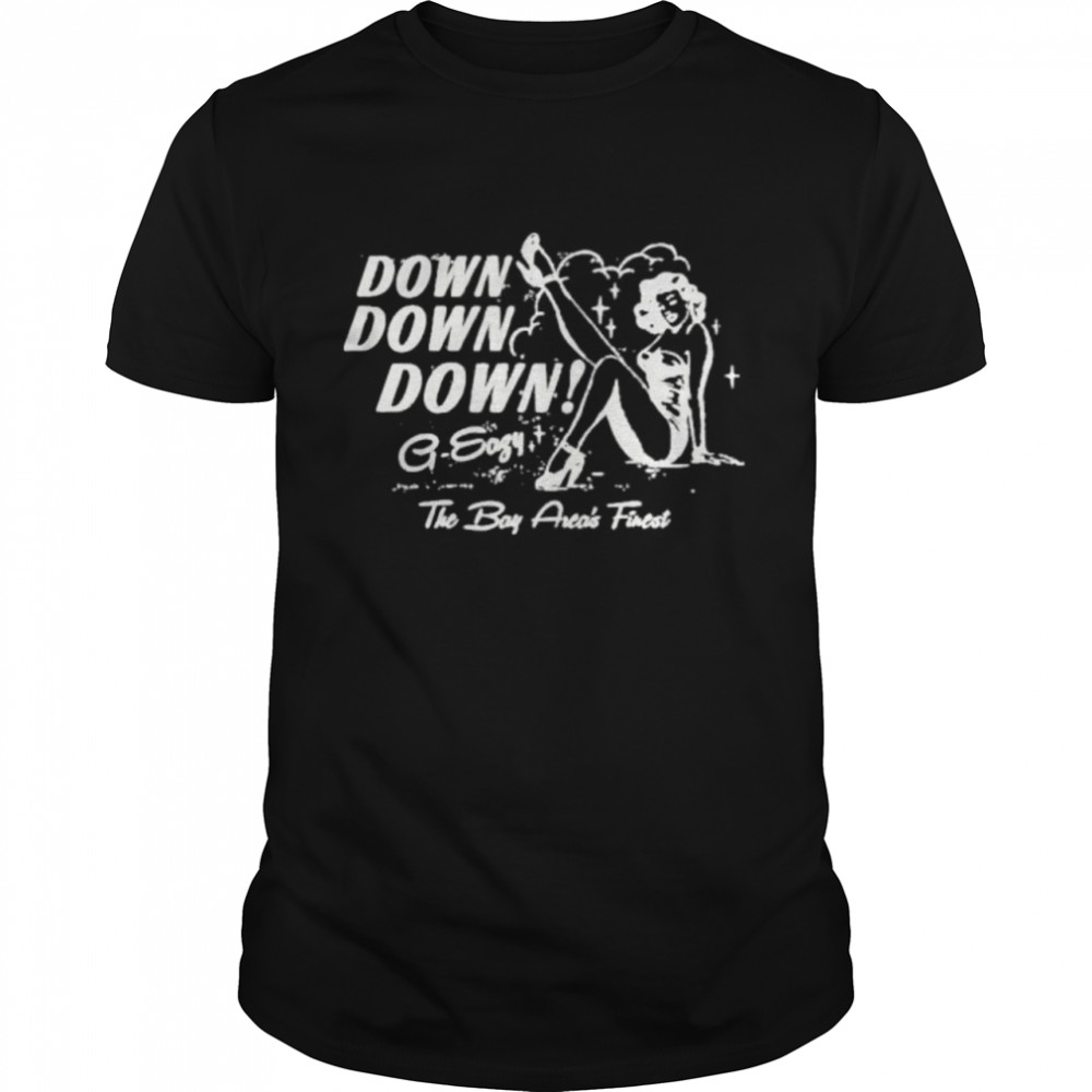 g eazy down shirt