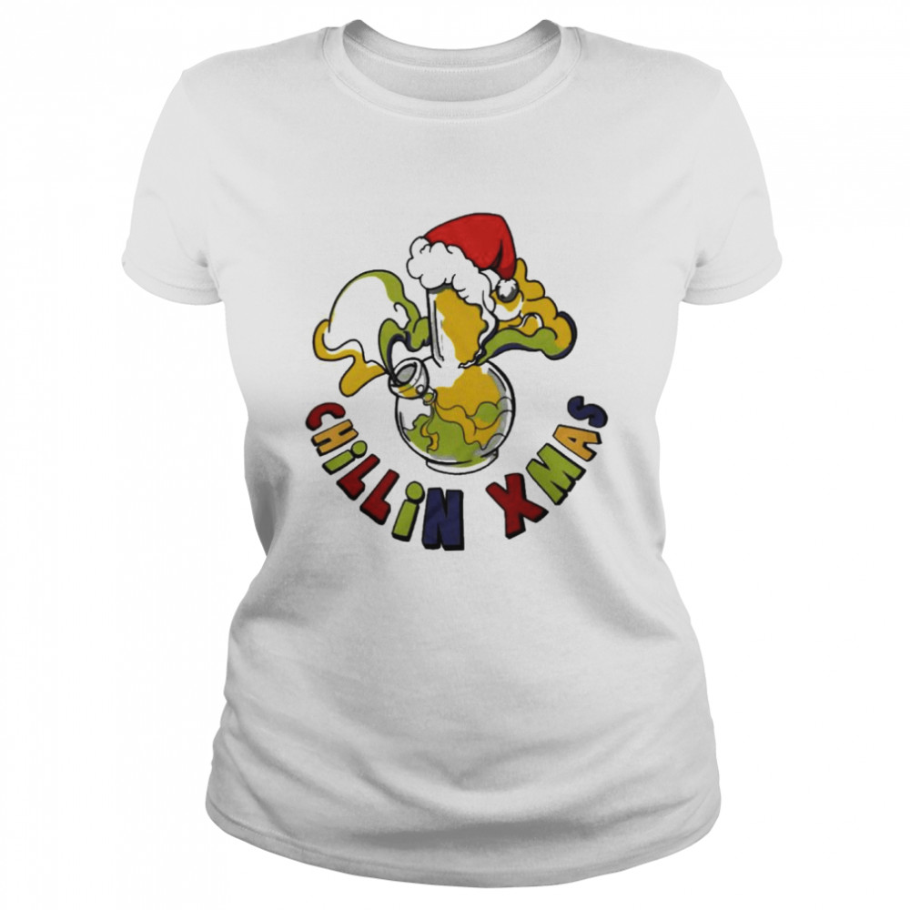 santa air jordan 5 chillin xmas  Classic Women's T-shirt