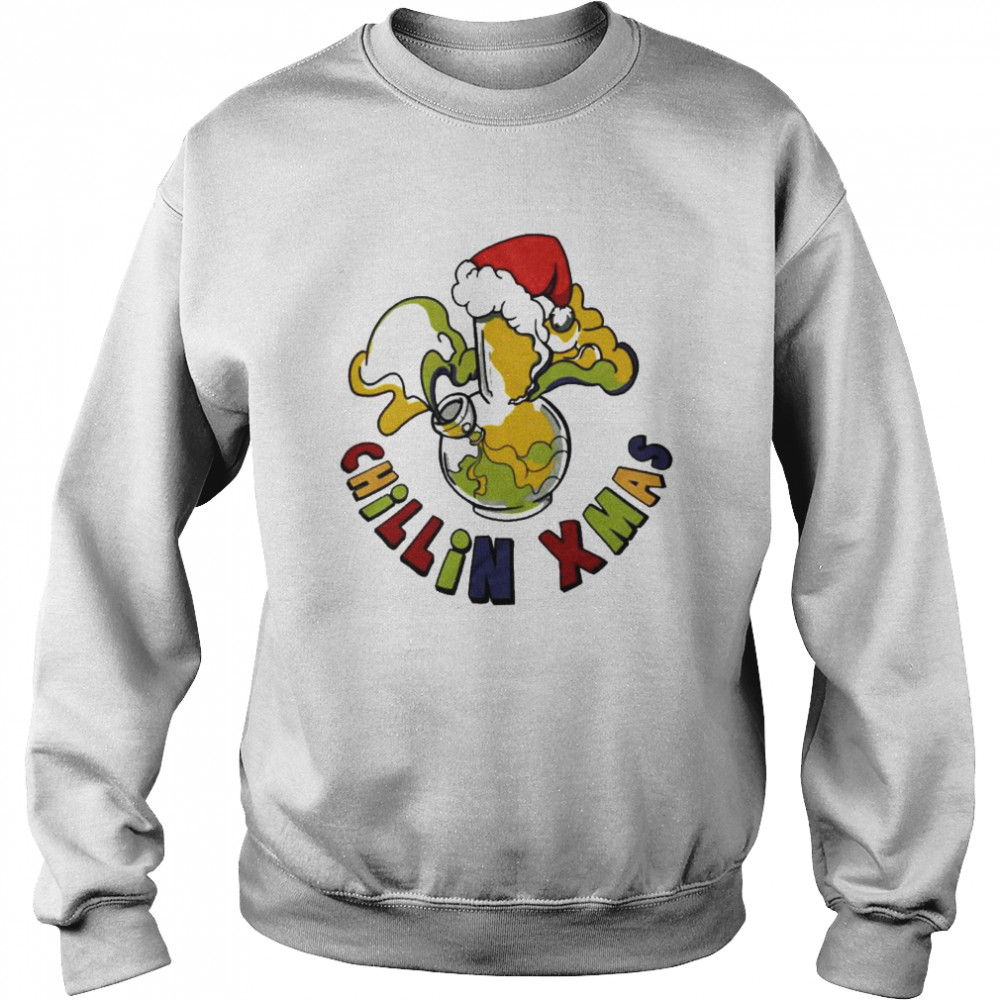 santa air jordan 5 chillin xmas  Unisex Sweatshirt