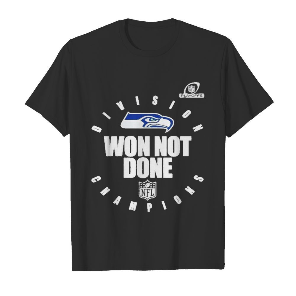 seattle seahawks champions 2020 won not done shirt