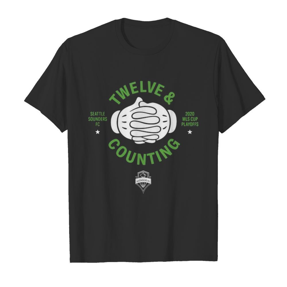 seattle sounders fc twelve and counting 2020 mls cup playoffs shirt