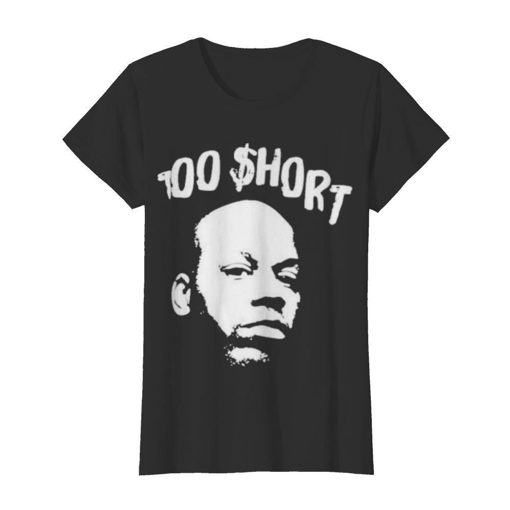 too short merch too $hort stencil art  Classic Women's T-shirt