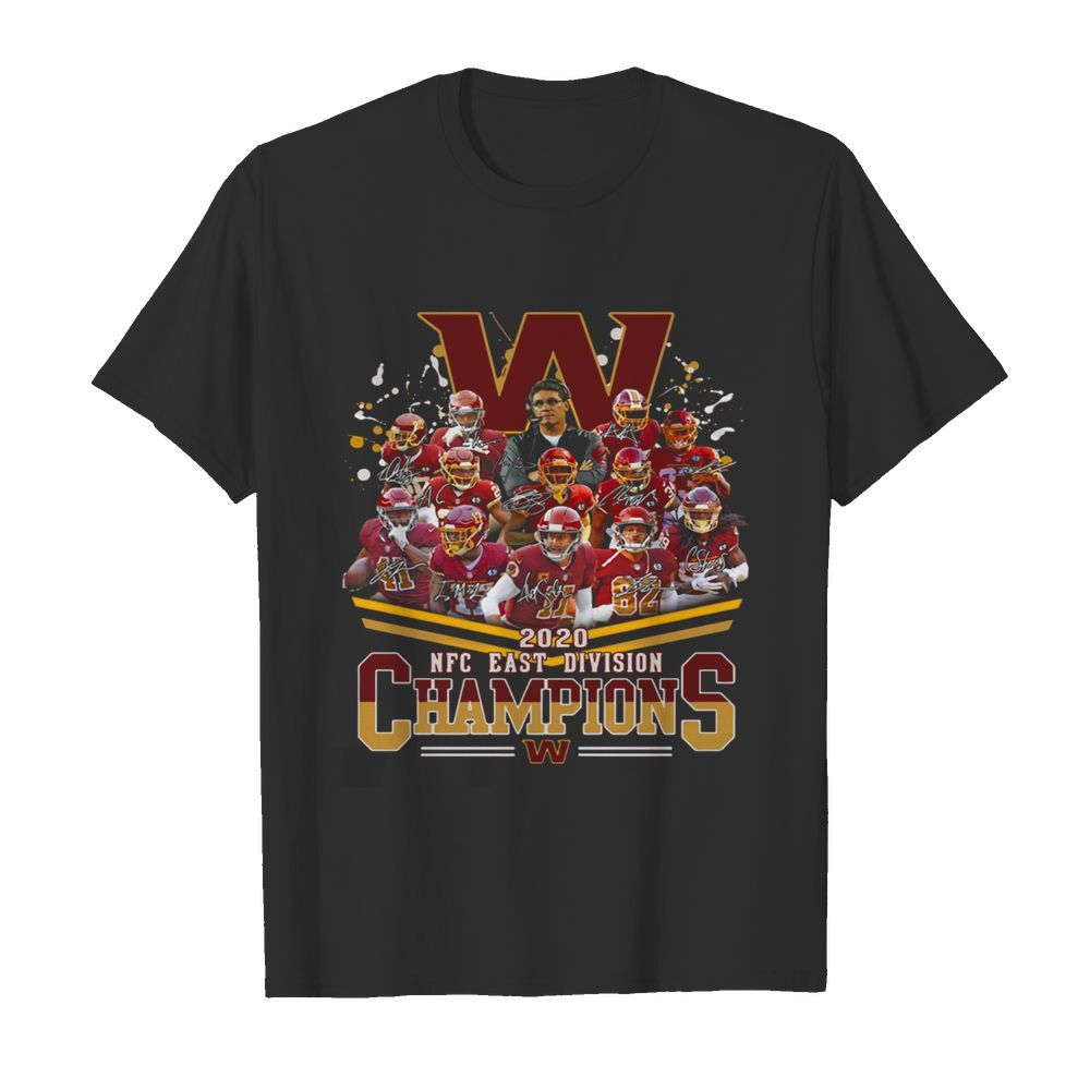 2020 Nfc East Division Champions Football Signature shirt