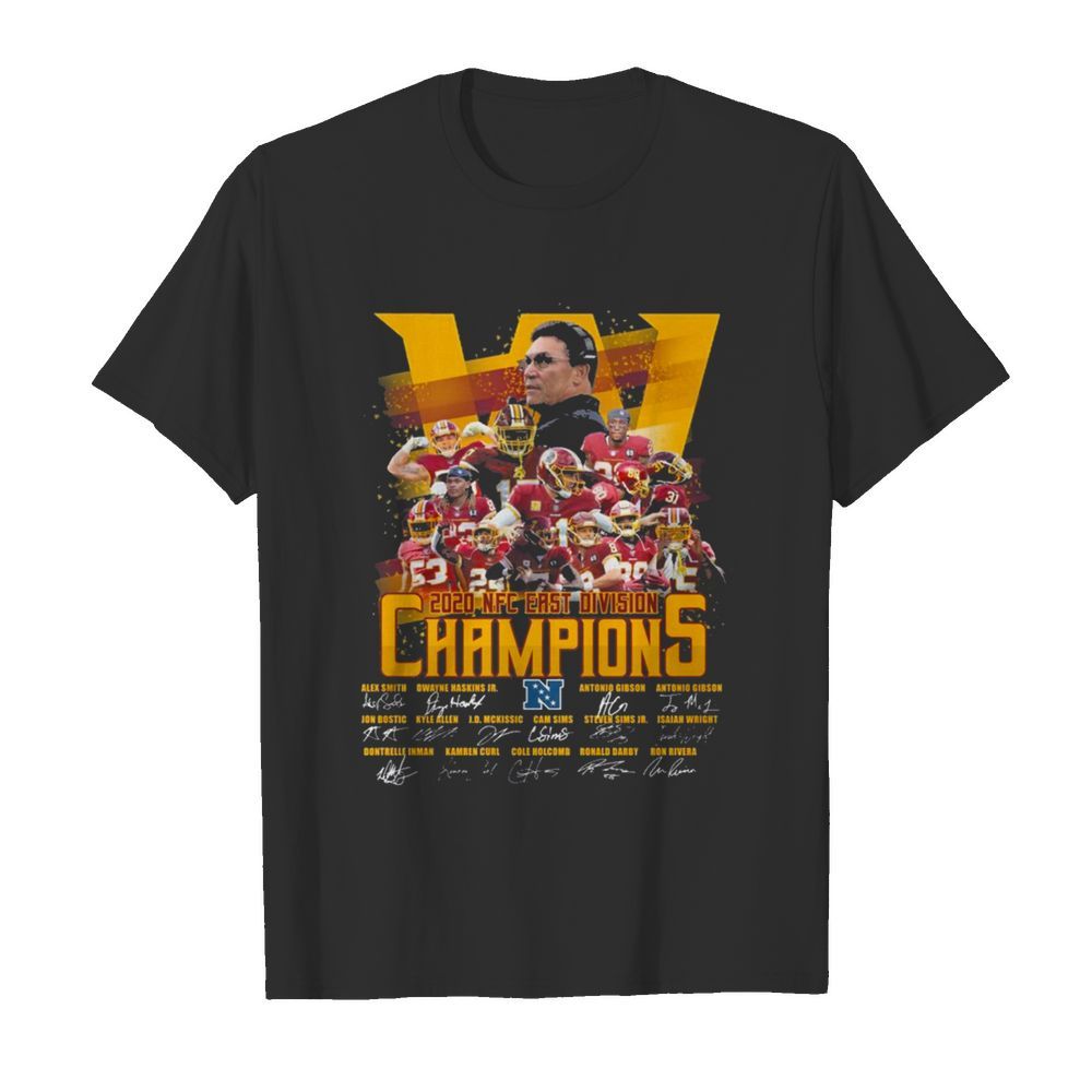 2020 Nfc East Division Champions Signature shirt