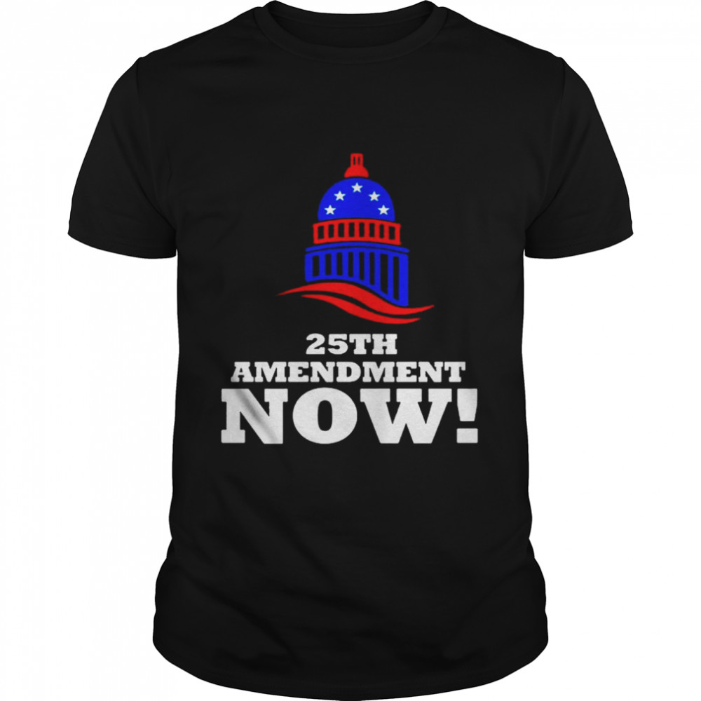 25th Amendment Now Remove Trump from Office 2021 shirt