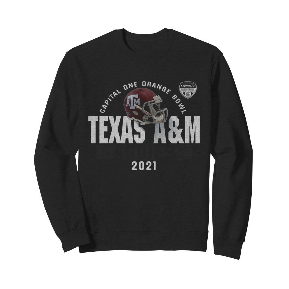 Capital one orange bowl Texas AM 2021  Unisex Sweatshirt