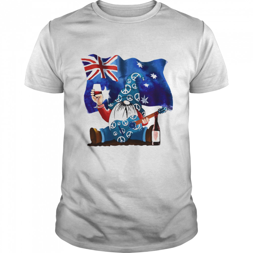 Dwarfs Wine Australia Flag shirt