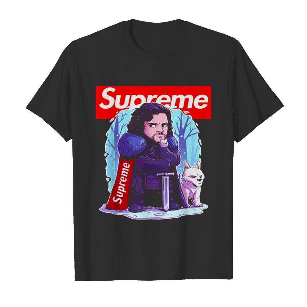 Funny Supreme Game of Thrones shirt