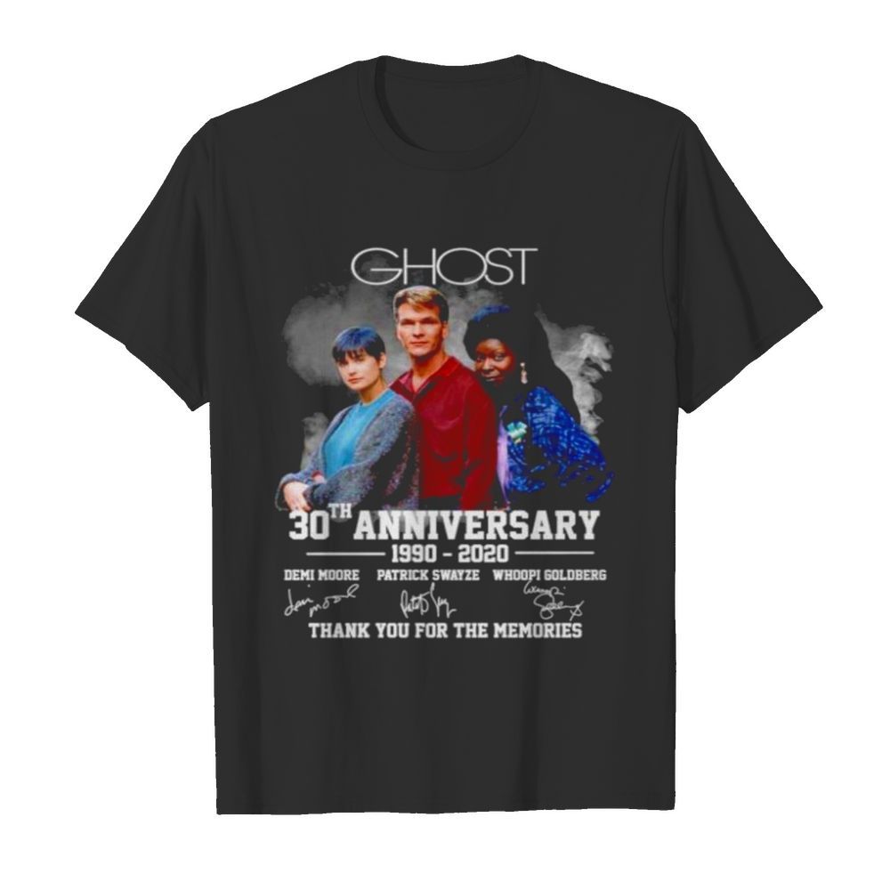 Ghost 30th anniversary 1990-2020 thank you for the memories shirt