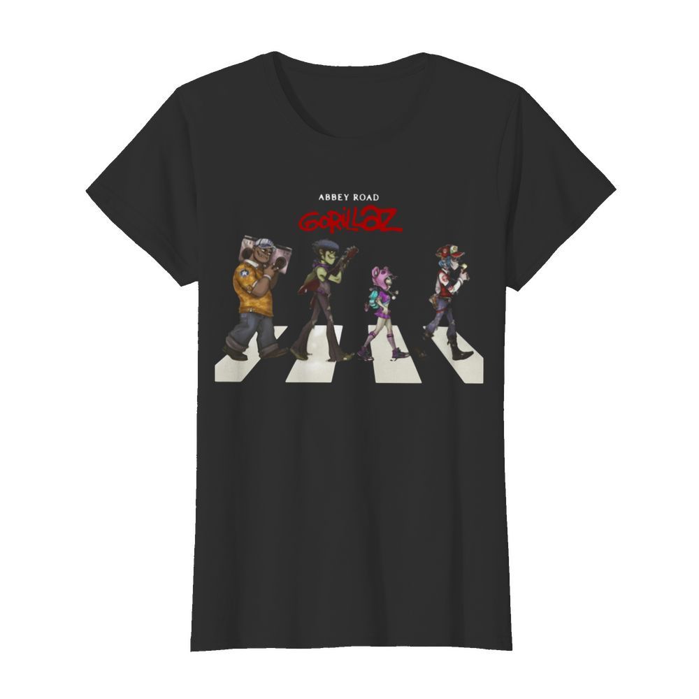 Gorillaz Abbey Road  Classic Women's T-shirt