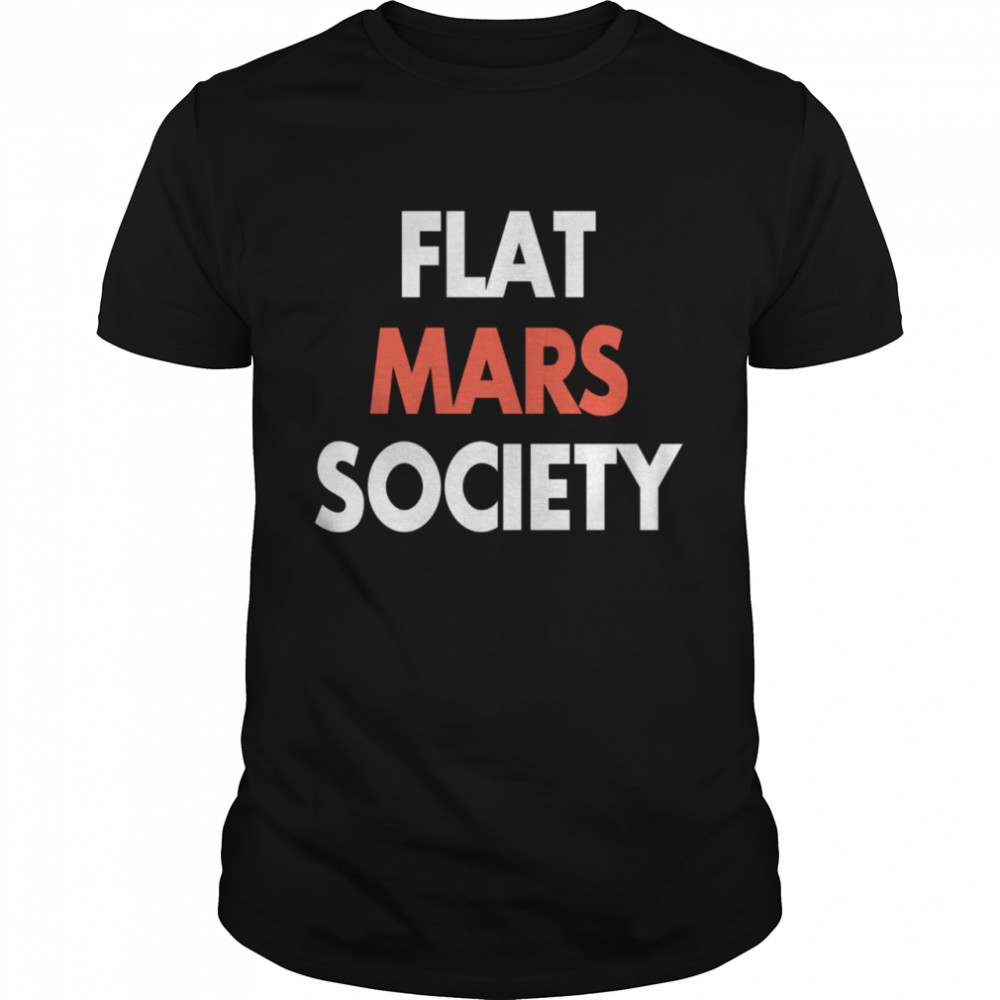 Greta Thunberg Flat Mars Society shirt