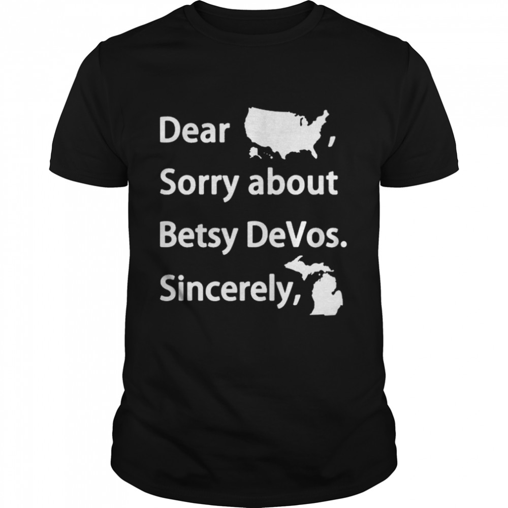 Gretchen Whitmer Betsy Devos shirt