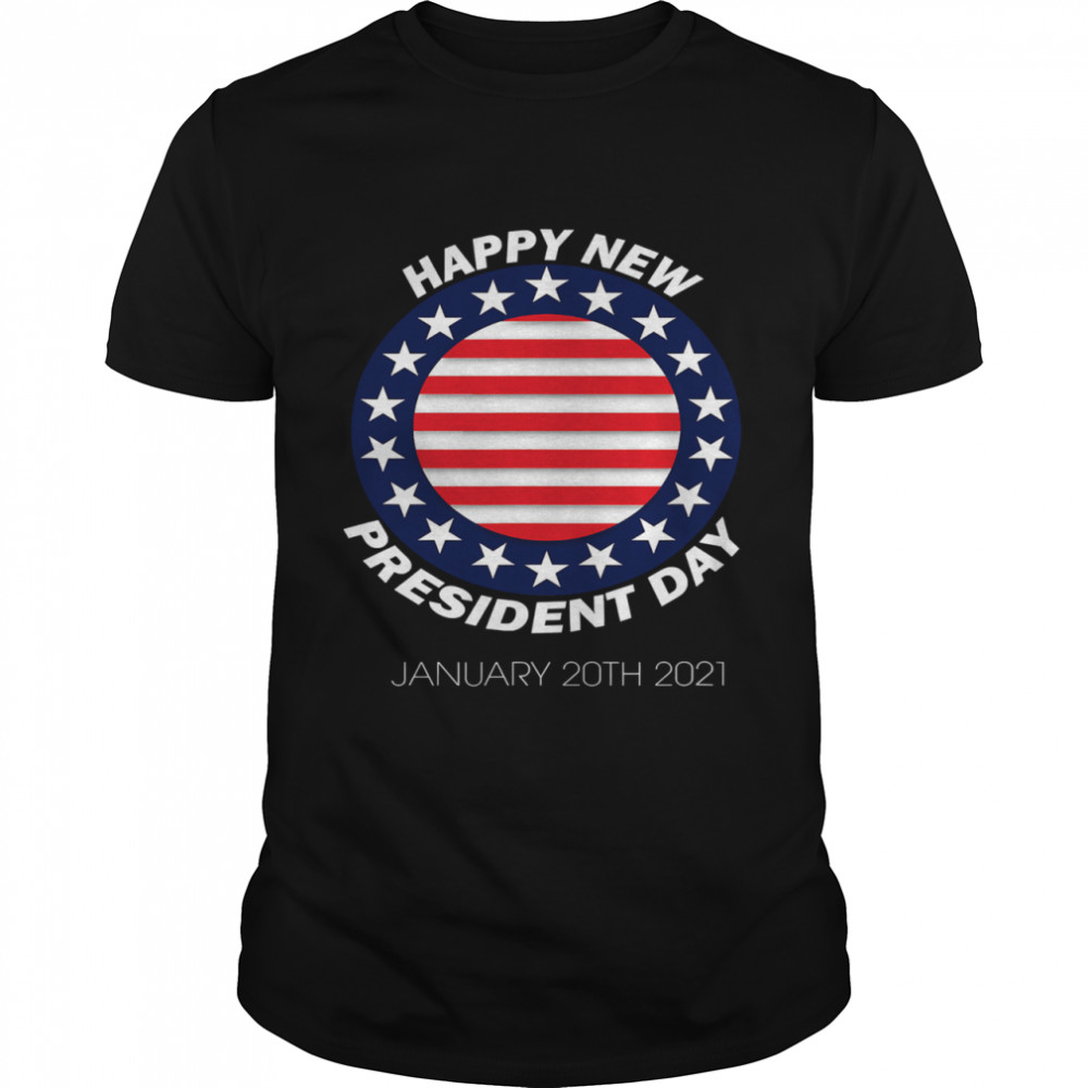 Happy New President Inauguration Day American Flag shirt