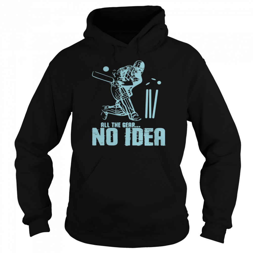 Hockey All The Gear No Idea  Unisex Hoodie