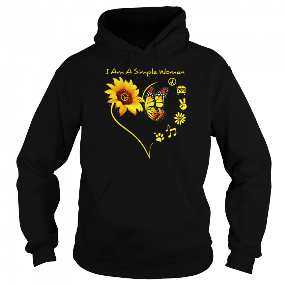 I Am A Simple Woman  Unisex Hoodie