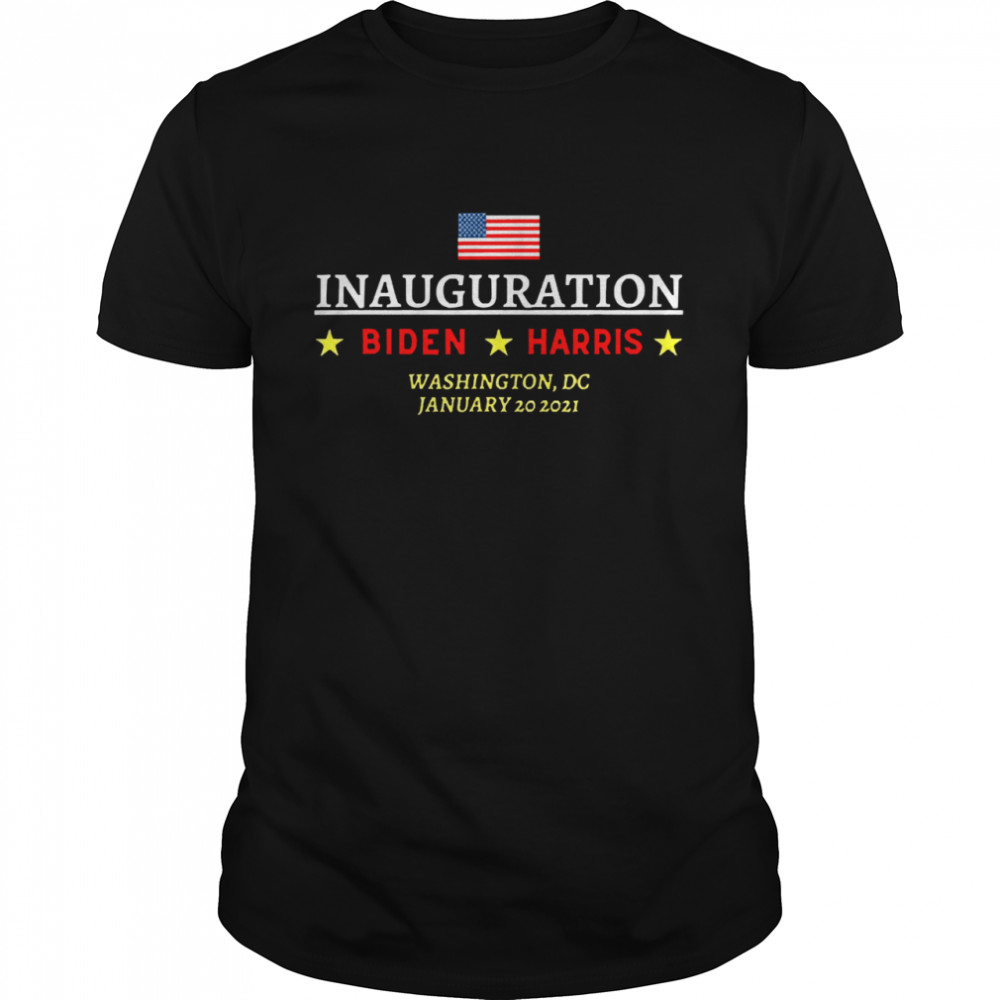 Inauguration Biden Harris Washington Dc january 20 2021 American flag shirt