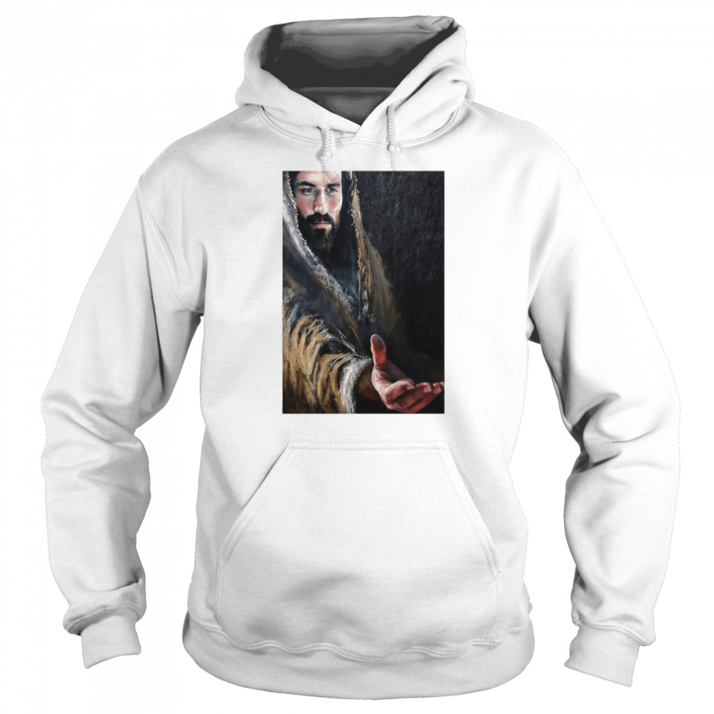 Jesus Reaching Hand  Unisex Hoodie