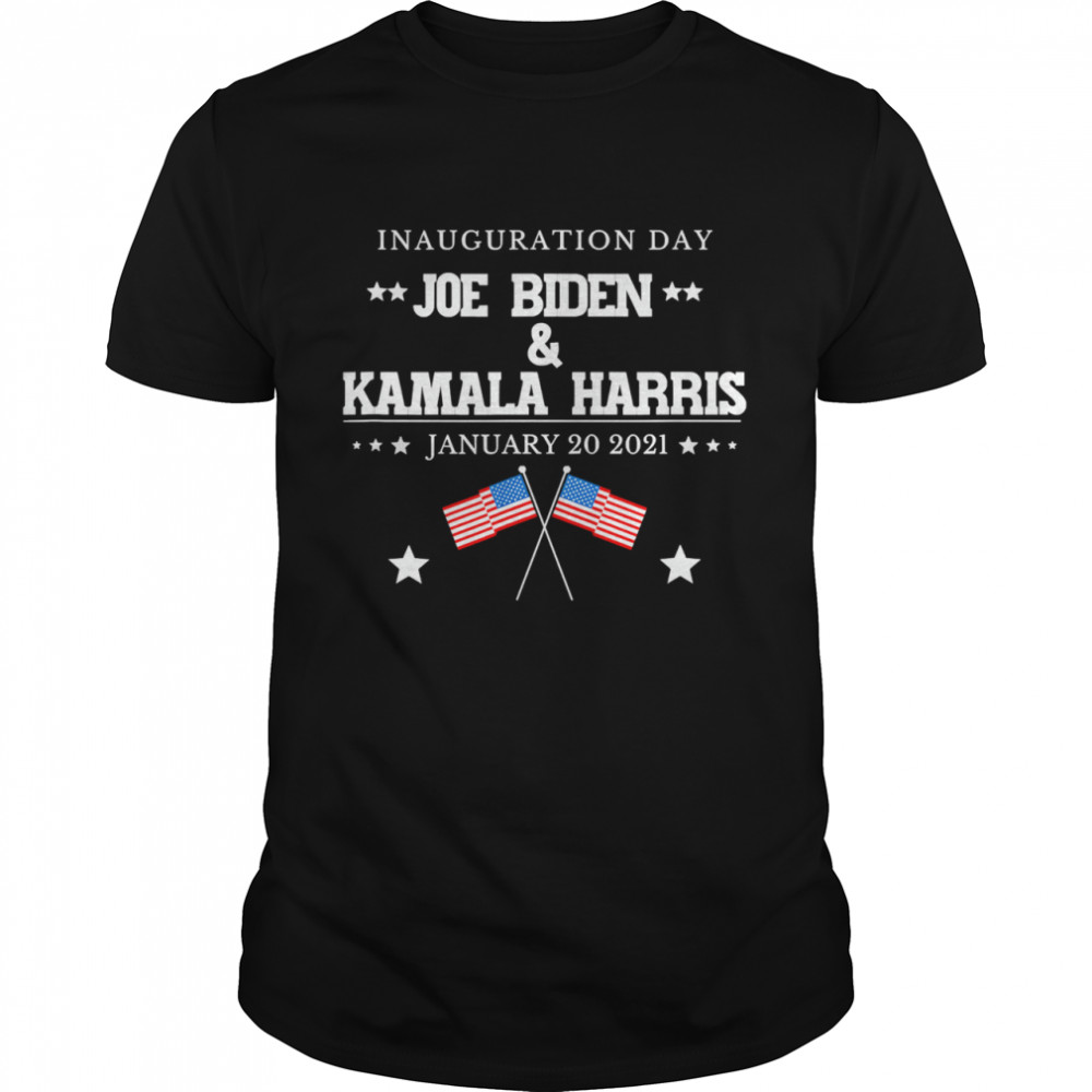 Joe Biden And Kamala Harris Inauguration Day 2021 Retro American Flag shirt