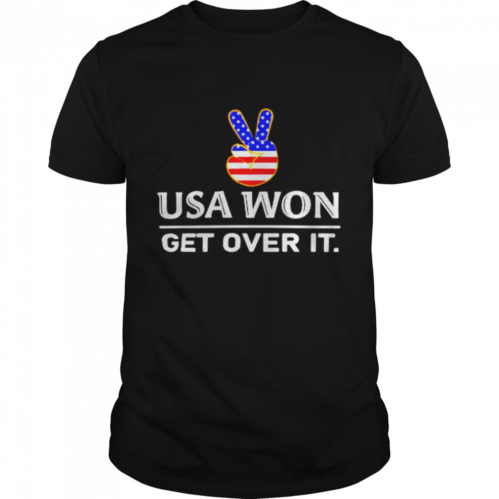 Joe Biden Inauguration day USA won get over it shirt