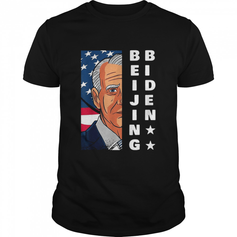 Joe Biden Is Not President American Flag shirt